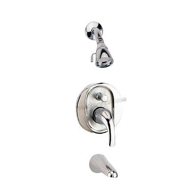 Concealed bath / shower mixer set