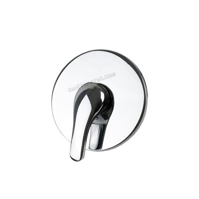 Concealed single lever shower mixer