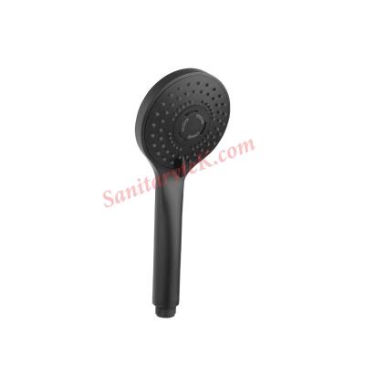 Hand shower, 3 shower modes, ABS/black