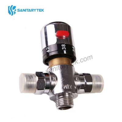 Hot/Cold thermostatic mixing valve