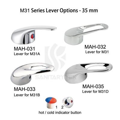 Lelver options for M31 series - 35 mm