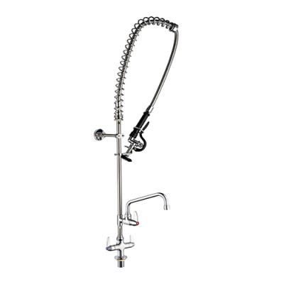 Pre-Rinse Unit with Add-on Faucet and Swivel Spout