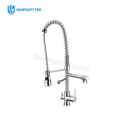 Pull out spray pure water kitchen faucet 3 way kitchen faucet for filter