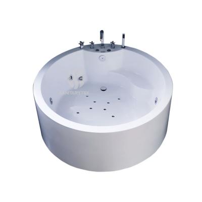 Round Acrylic Freestanding Massage Bathtub