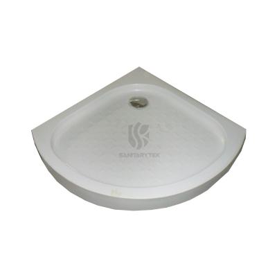 Round-circular shower tray