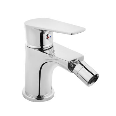 Single handle bidet faucet, chrome