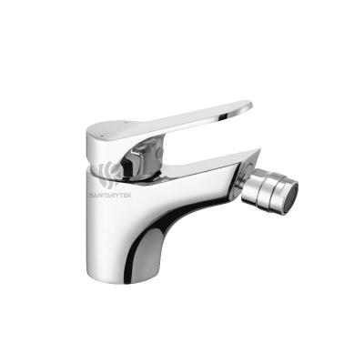 Bidet faucet, without outlet, chrome