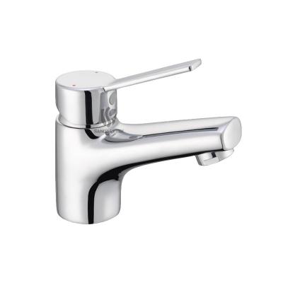 Single lever basin mixer, without outlet, chrome