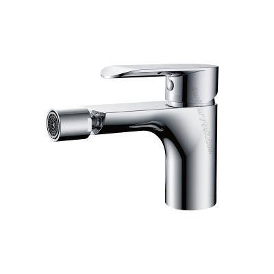 Single lever bidet mixer chrome