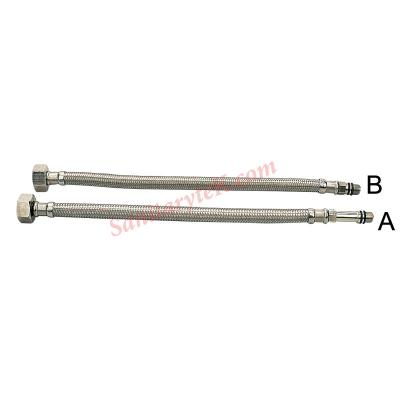 Stainless steel braided connection hose