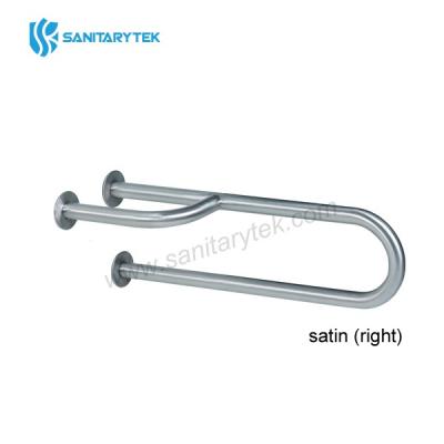 Wall mounted grab bar, stainless steel 