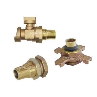 Bronze or Brass star expansion fitting for water meter