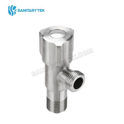 SUS304 Stainless Steel Angle Valve with ceramic spindle