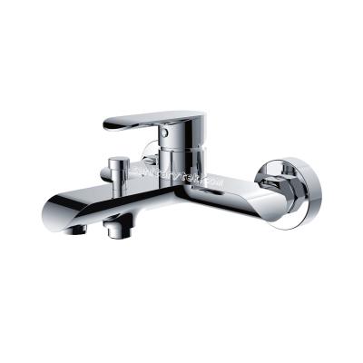 Wall mounted bath shower mixer