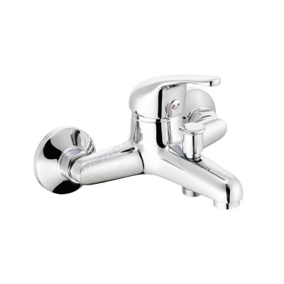 Wall-mounted bathtub faucet / bath mixer